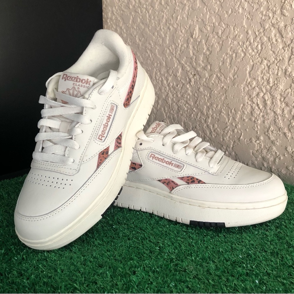 REEBOK Club C Double Platform Women Size 6.5